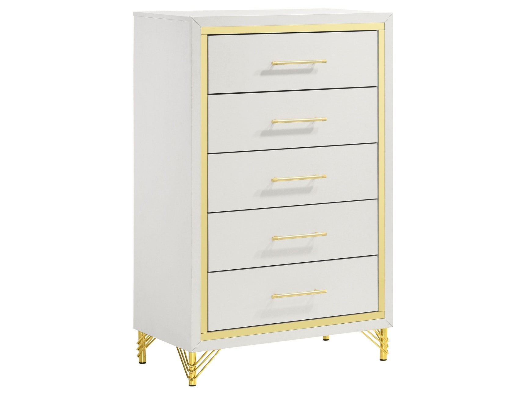 Lucia White Chest - Ornate Home