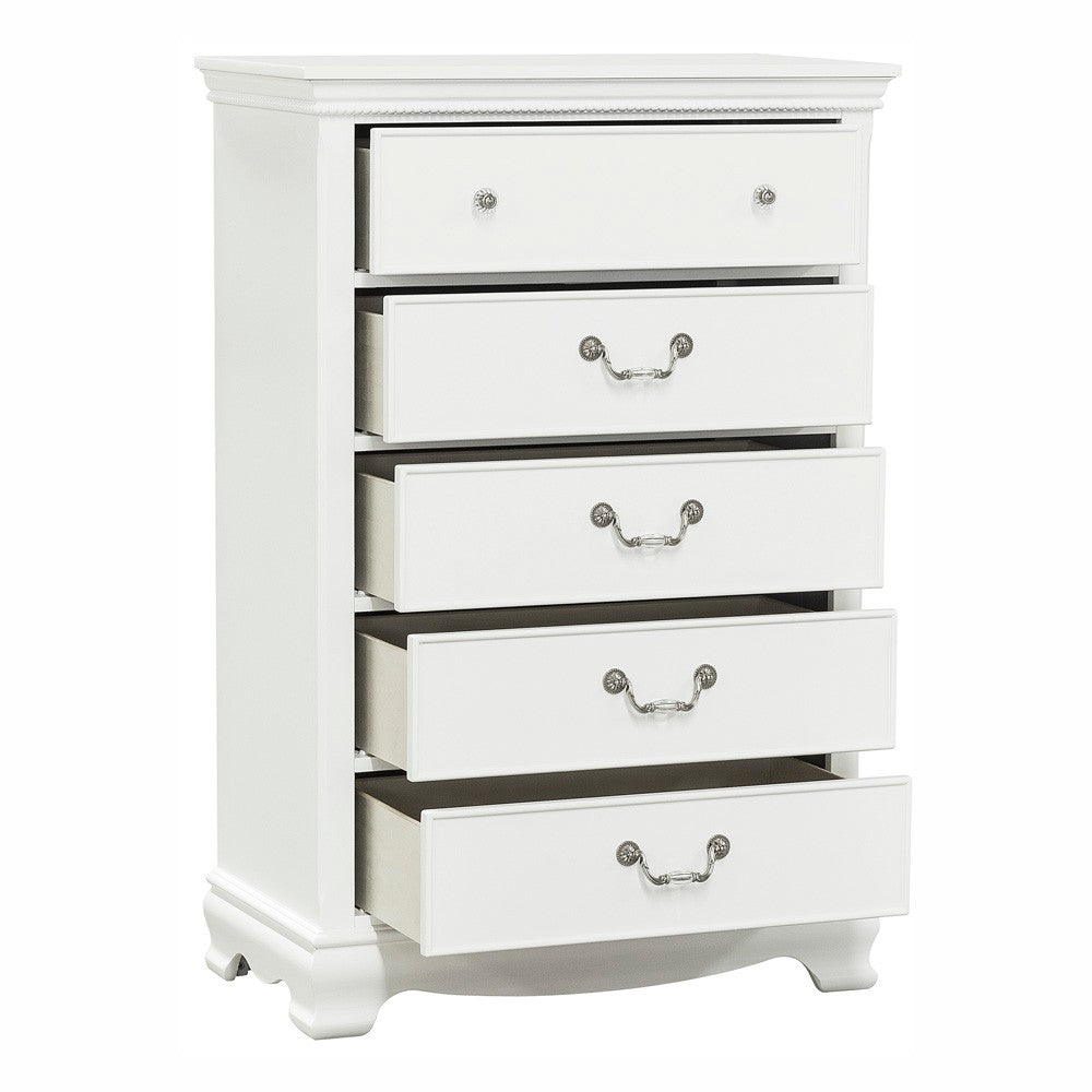 Lucida White Chest - Ornate Home