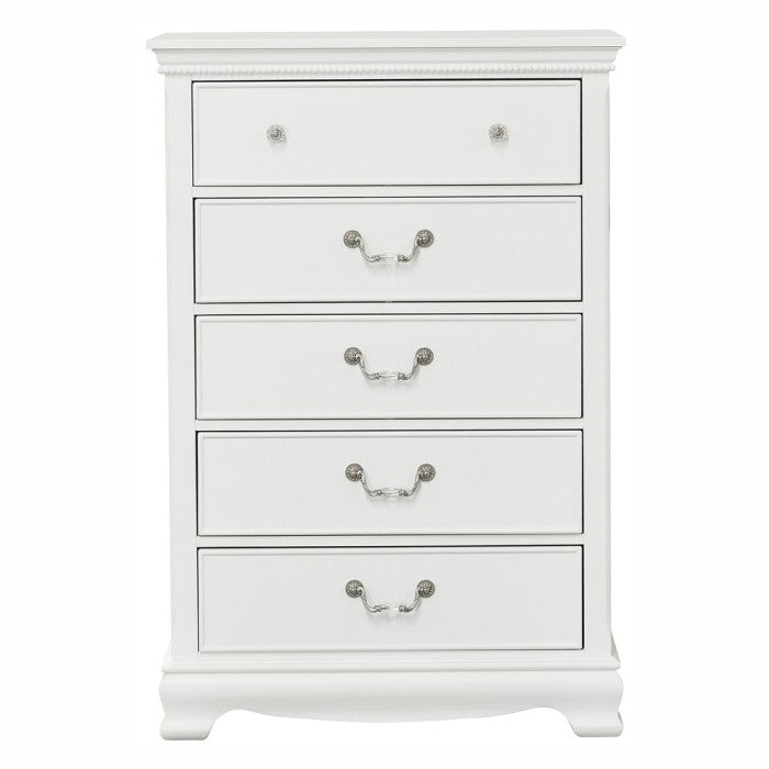 Lucida White Chest - Ornate Home
