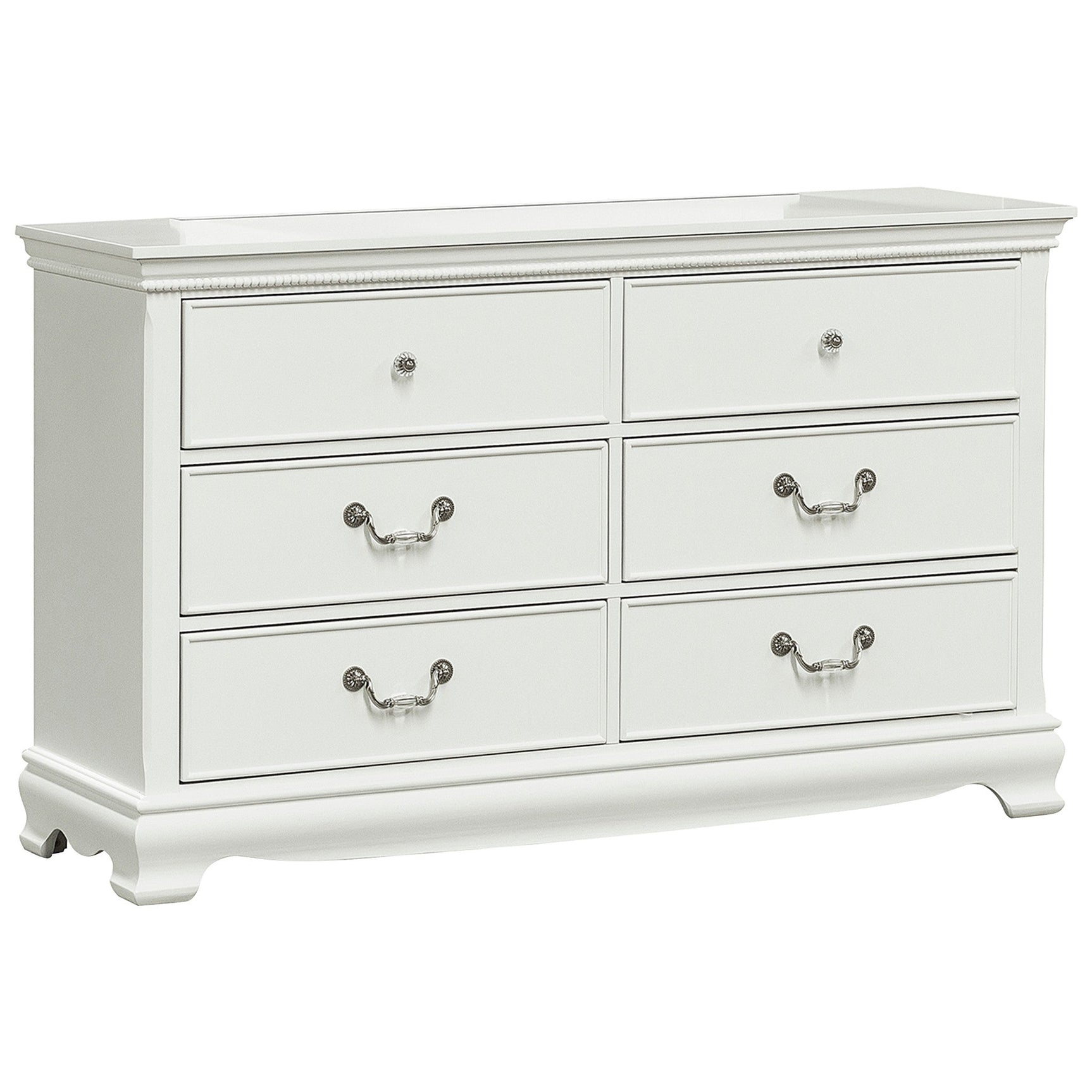 Lucida White Dresser - Ornate Home