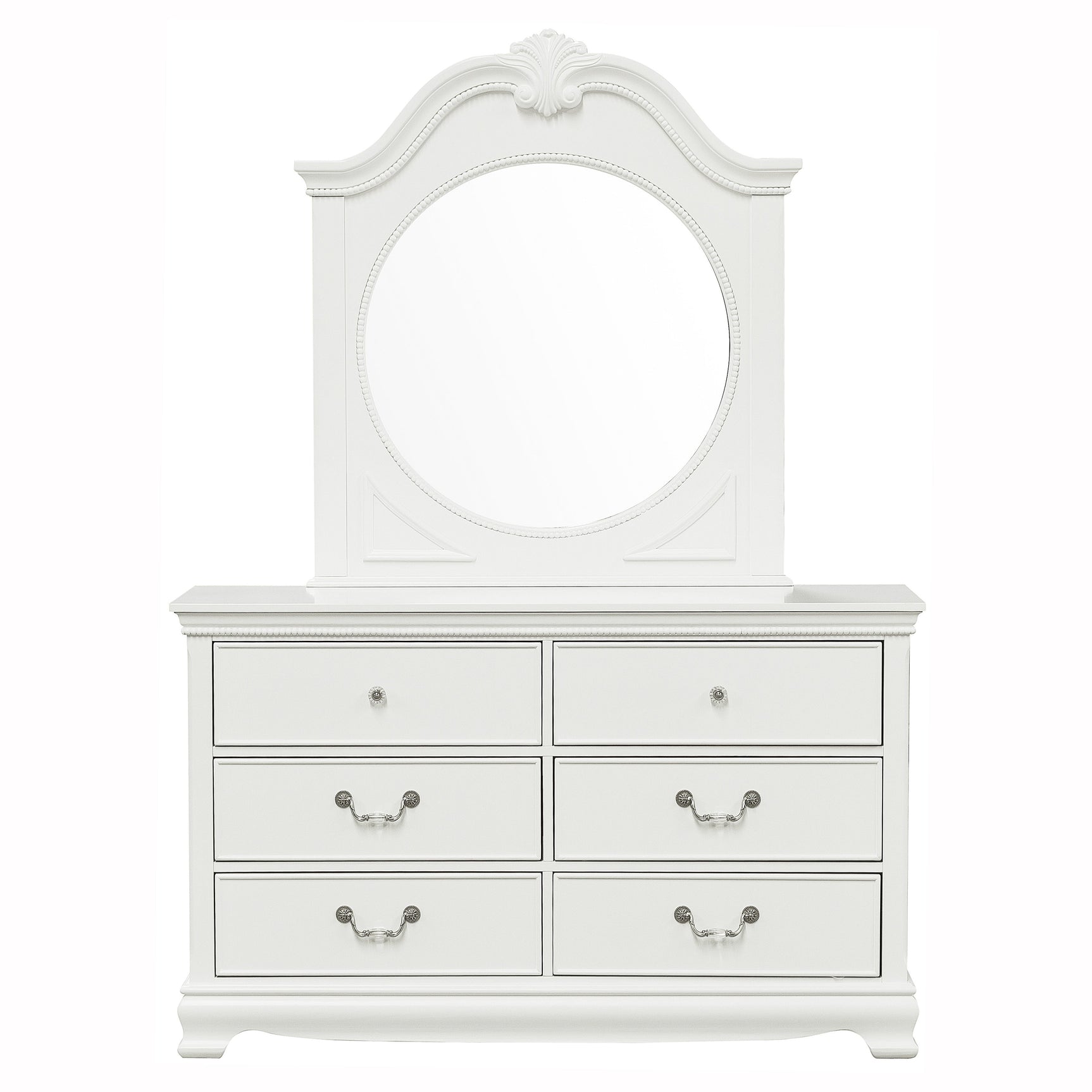 Lucida White Mirror - Ornate Home