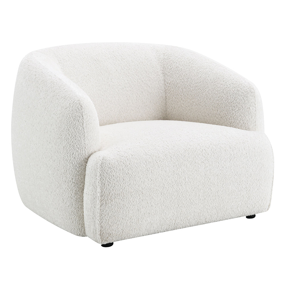 Lucifer Black/White Shimmer Chair - Ornate Home