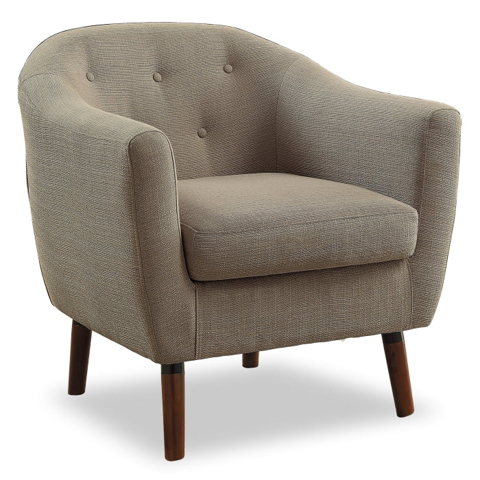 Lucille Beige Accent Chair - Ornate Home