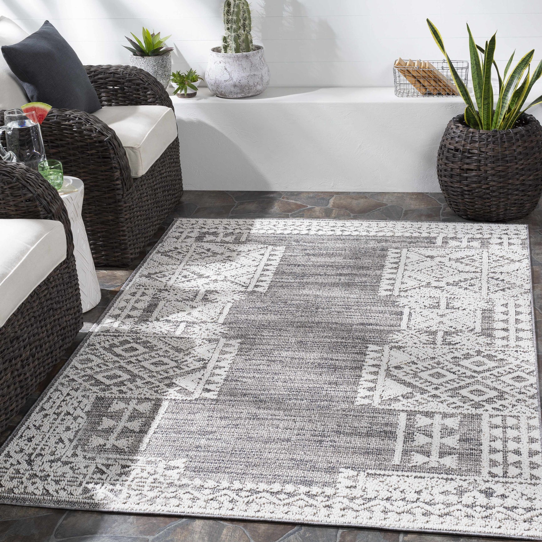 Luddenham Textured Rug - Clearance - Ornate Home