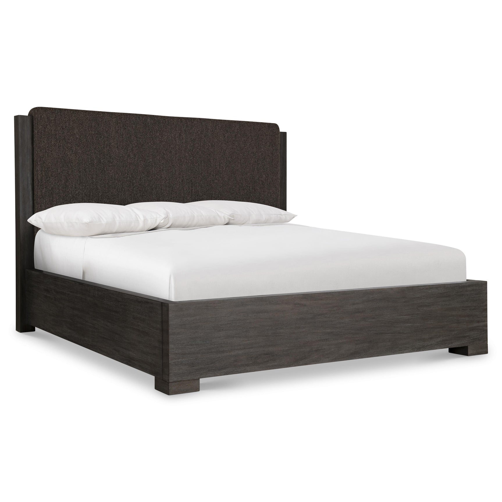 Ludwig Charcoal King Panel Bed - Ornate Home