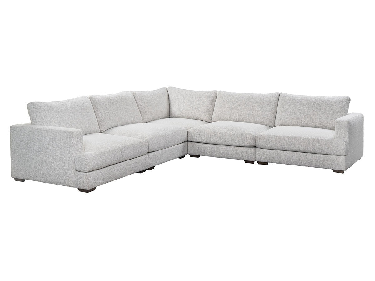 Ludwig Ivory 5 Piece Sectional - Ornate Home