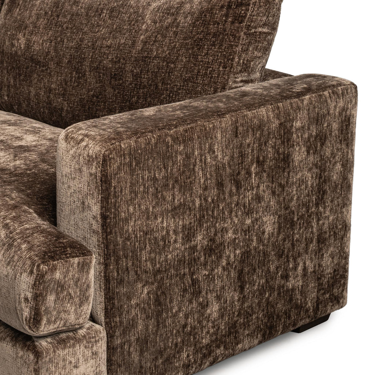 Ludwig Mossed Brown 5-Piece Sectional