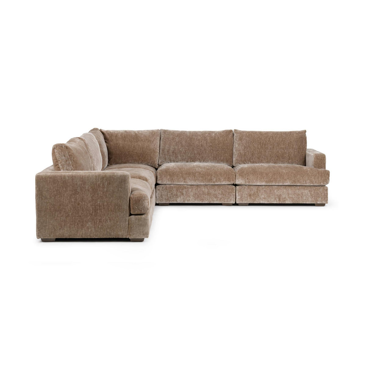 Ludwig Oyster Taupe 5-Piece Sofa