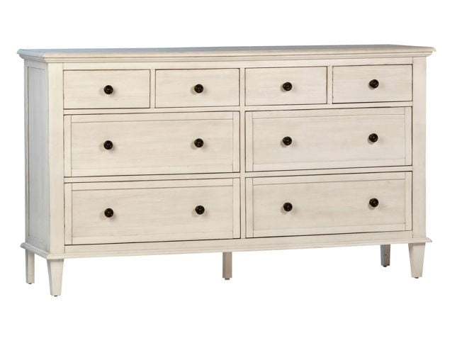 Lugano Whitewash Dresser - Ornate Home