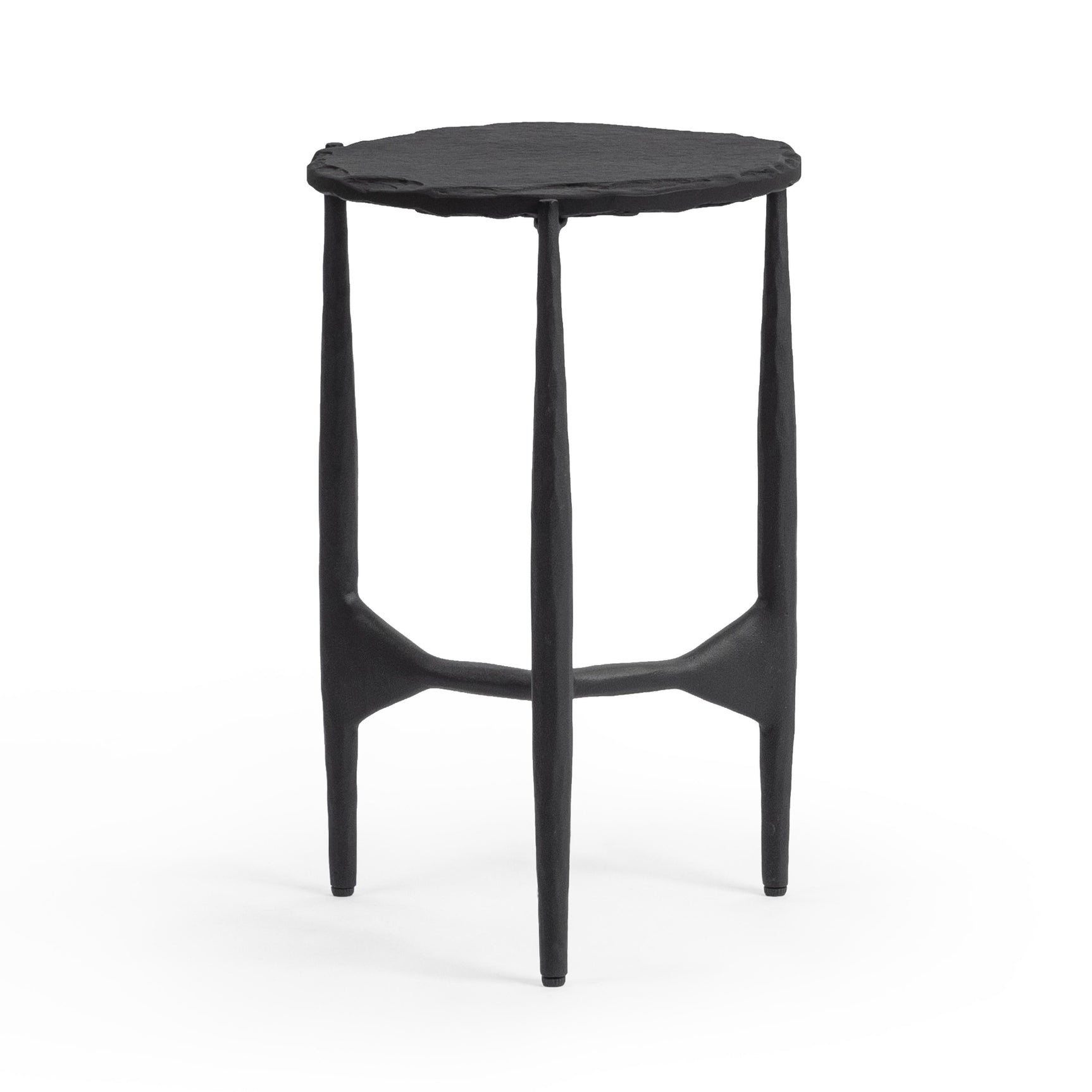 Luka Charcoal Forge End Table - Ornate Home