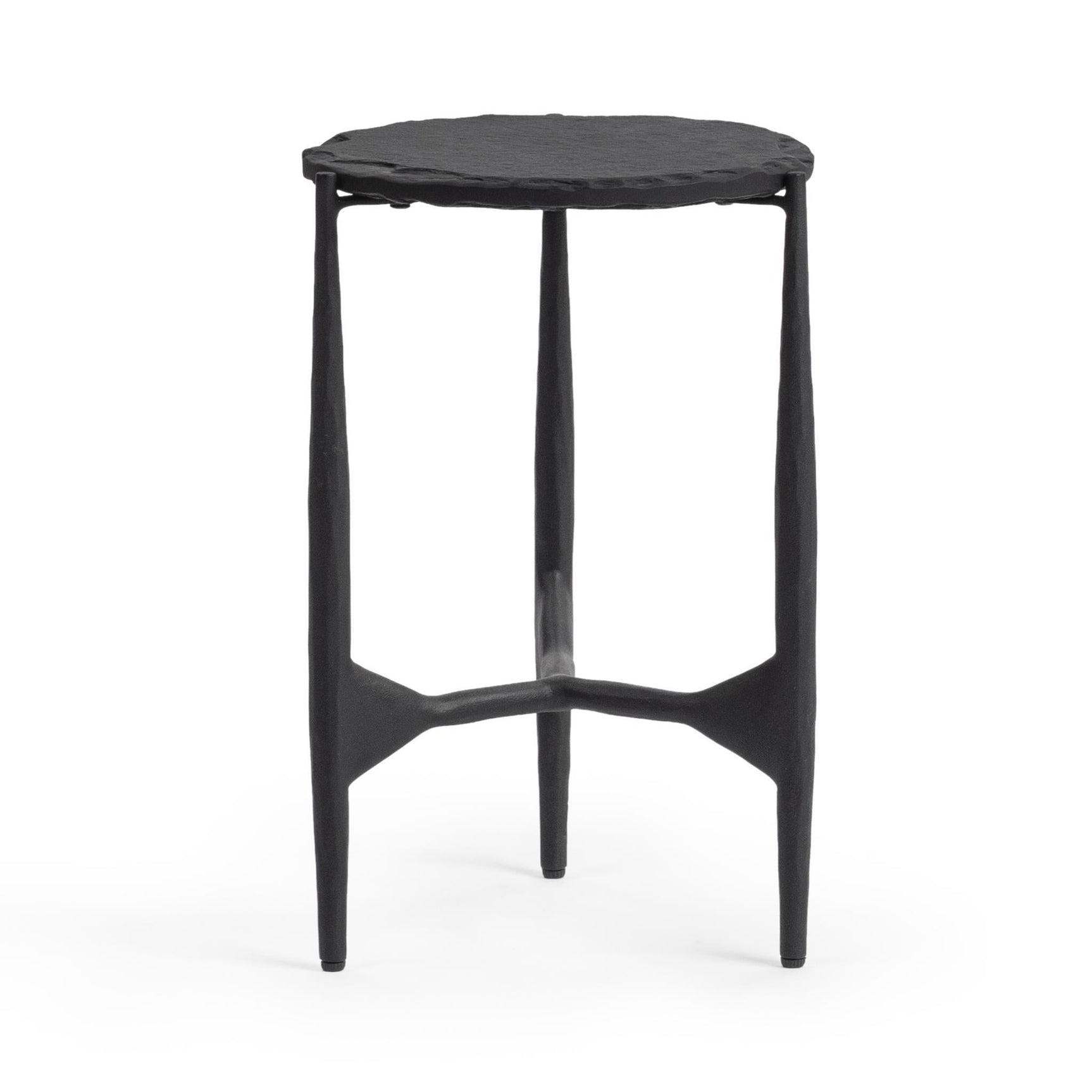 Luka Charcoal Forge End Table - Ornate Home