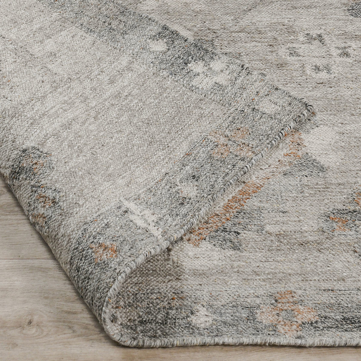 Lukens Gray Multi 5'x8' Performance Rug
