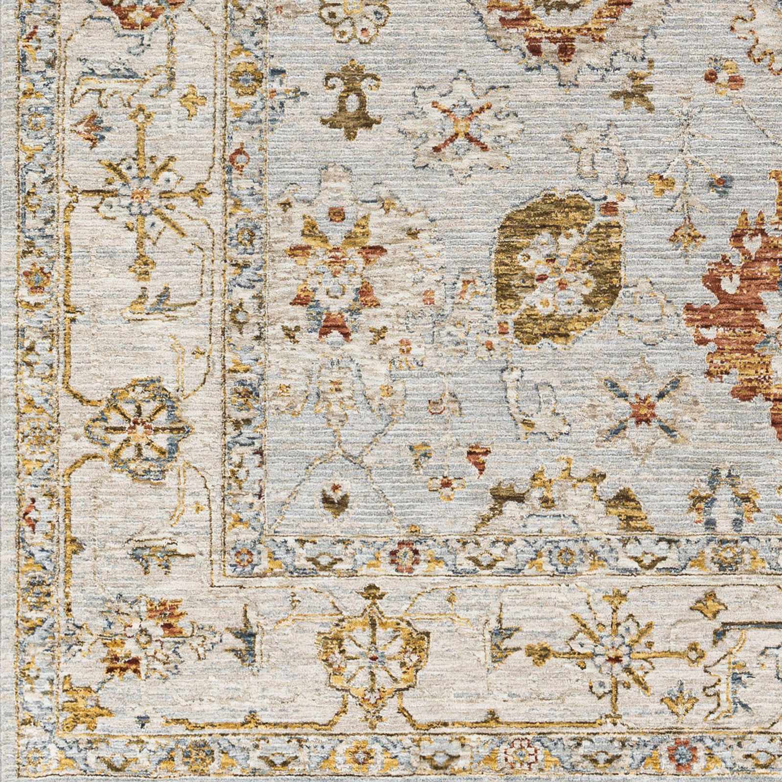 Luklukan Oushak Style Floral Rug - Ornate Home