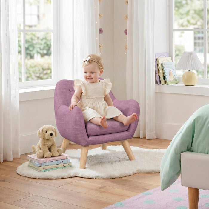 Lullaby Brown Kid's Chair - Ornate Home