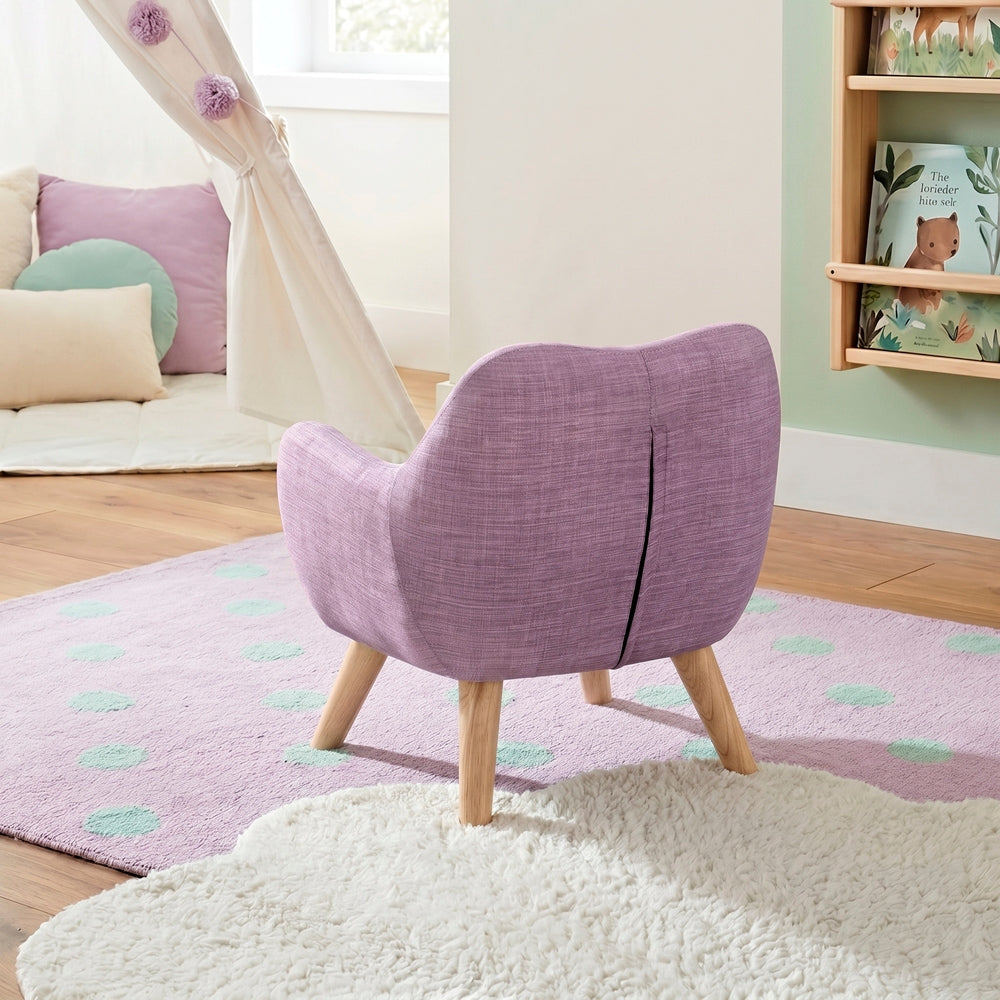 Lullaby Brown Kid's Chair - Ornate Home