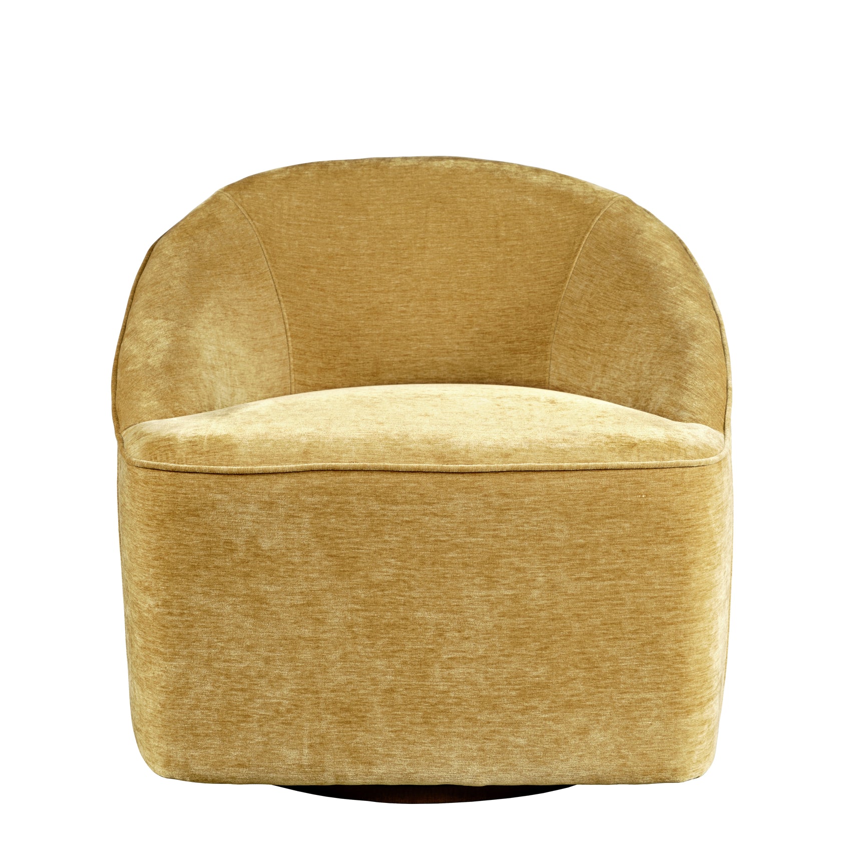 Lulu2 Gold Lulu Swivel Accent Chair - Ornate Home