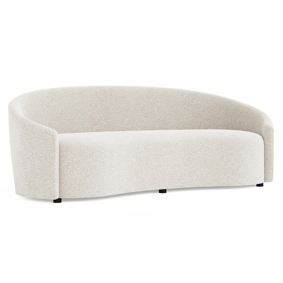 Lumen Ivory Sofa Without Pillows - Ornate Home