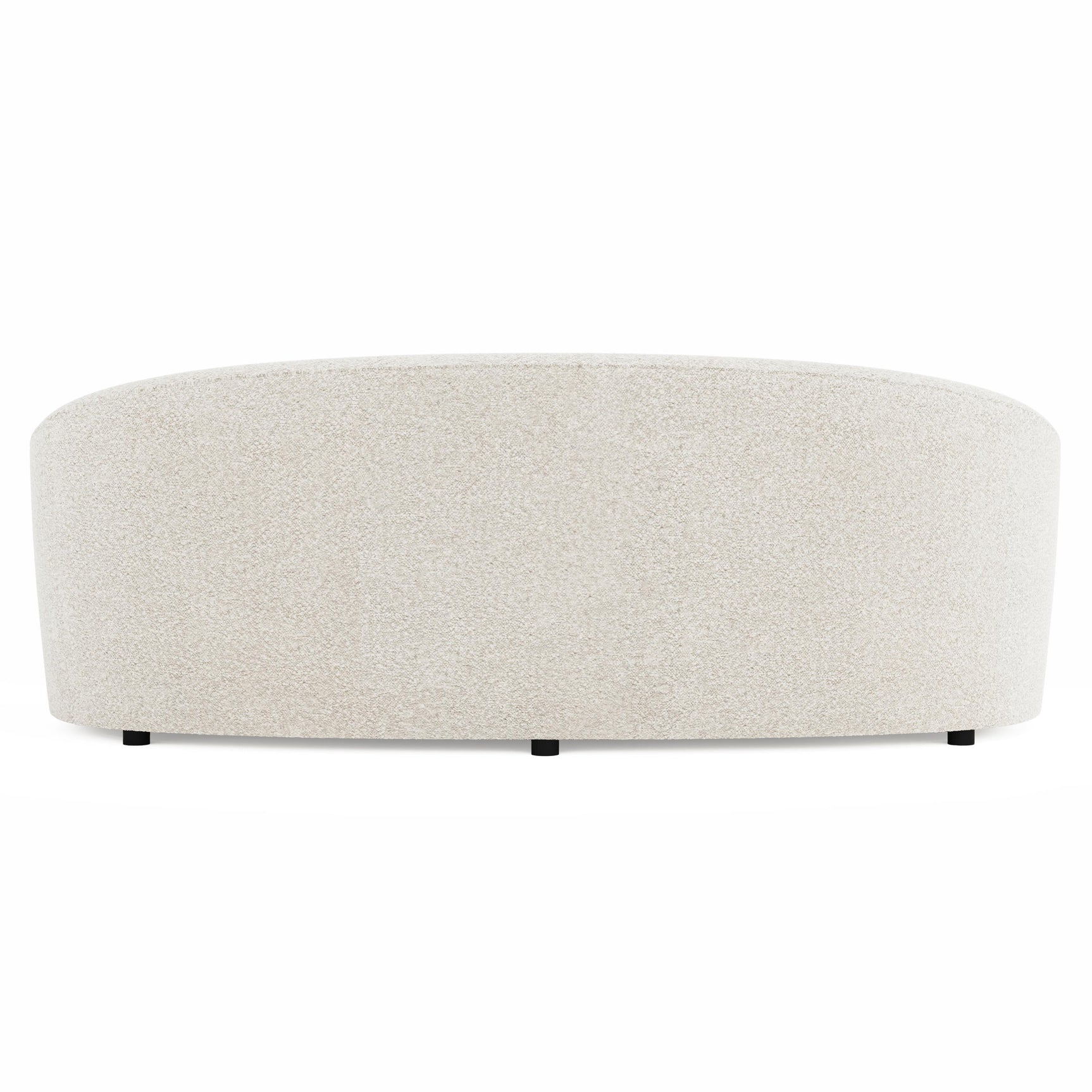 Lumen Ivory Sofa Without Pillows - Ornate Home