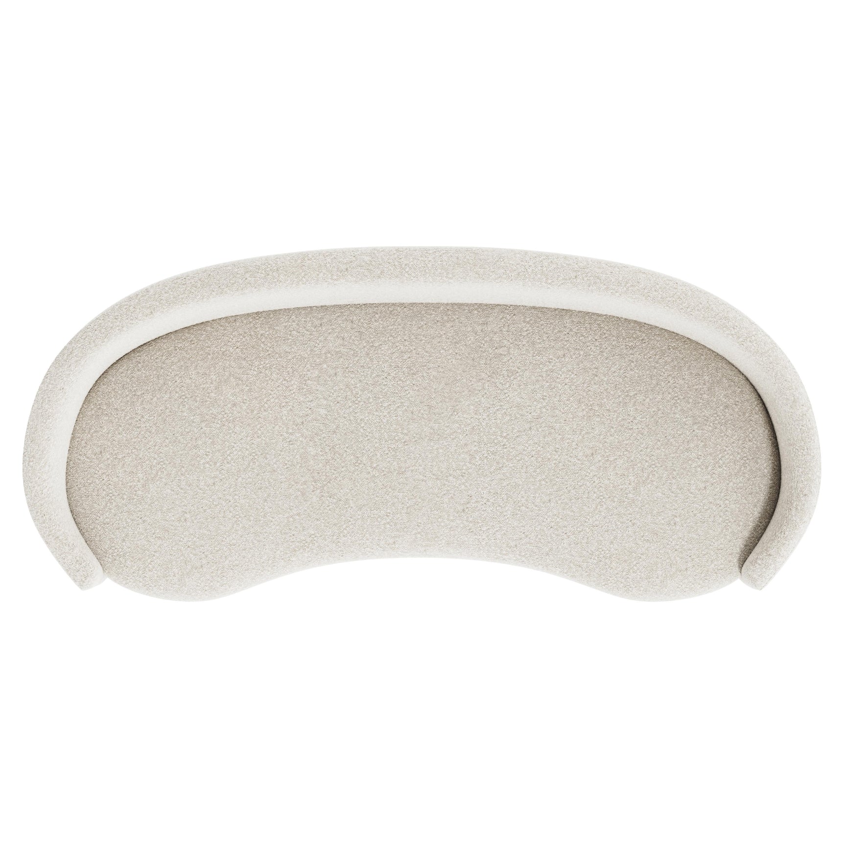 Lumen Ivory Sofa Without Pillows - Ornate Home