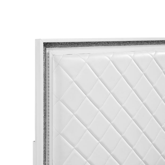 Lumin White California King Bed