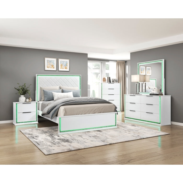 Lumin White Dresser - Ornate Home