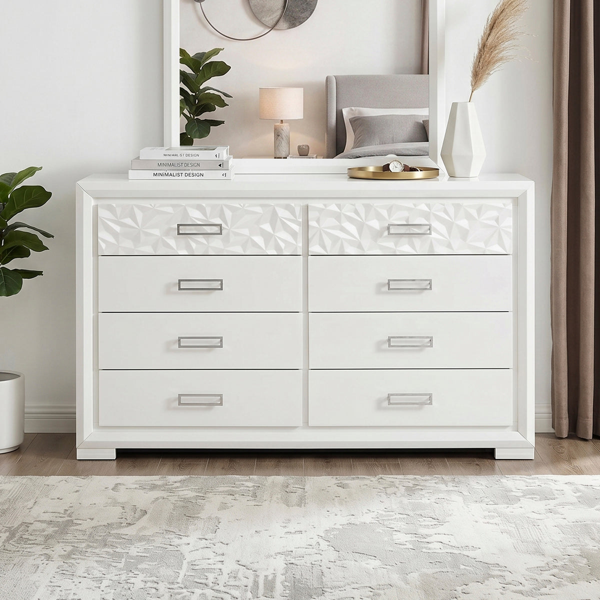 Luna Brown Dresser - Ornate Home
