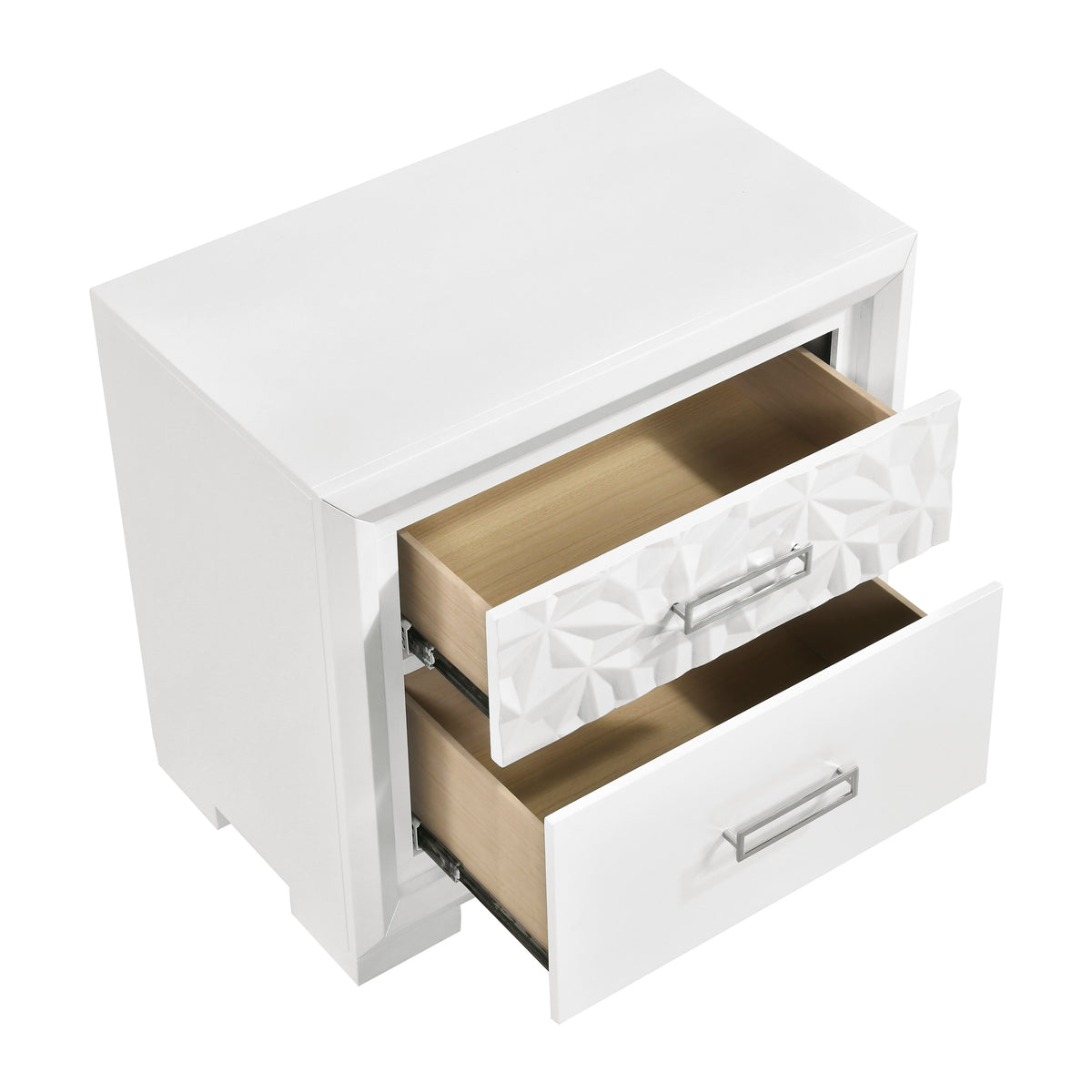 Luna Brown Nightstand - Ornate Home