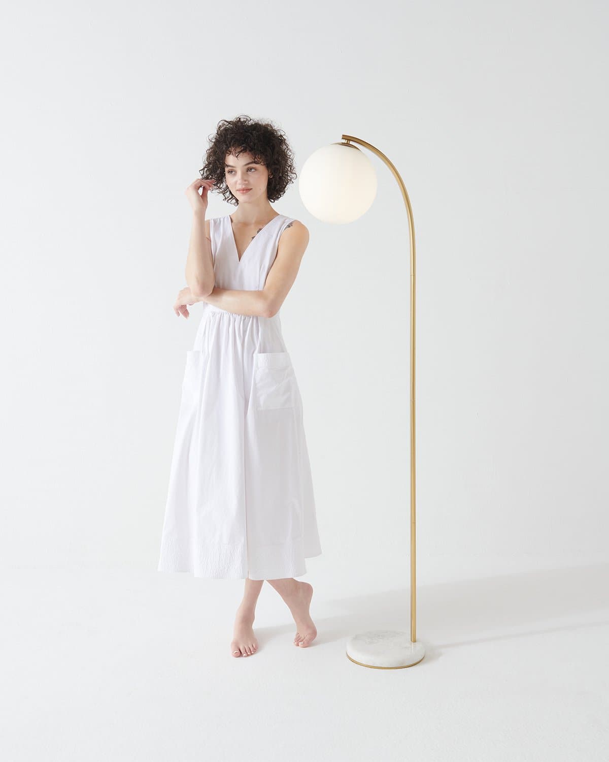 Luna Drop Floor Lamp - Ornate Home