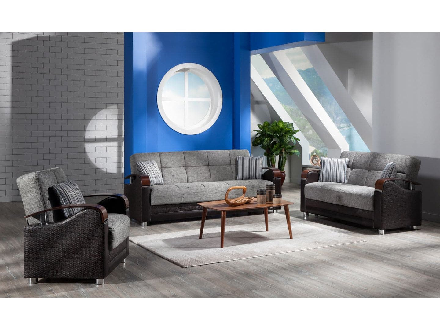 Luna Living Room Set - Ornate Home