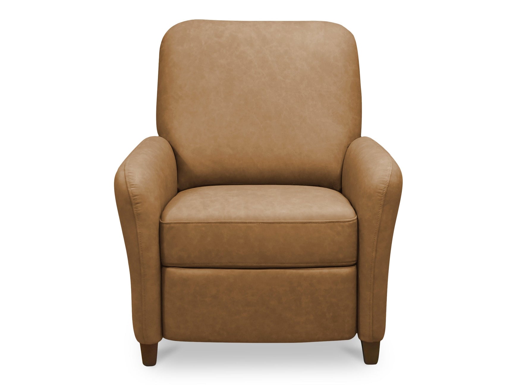Luna Tan Leather Recliner Chair - Ornate Home