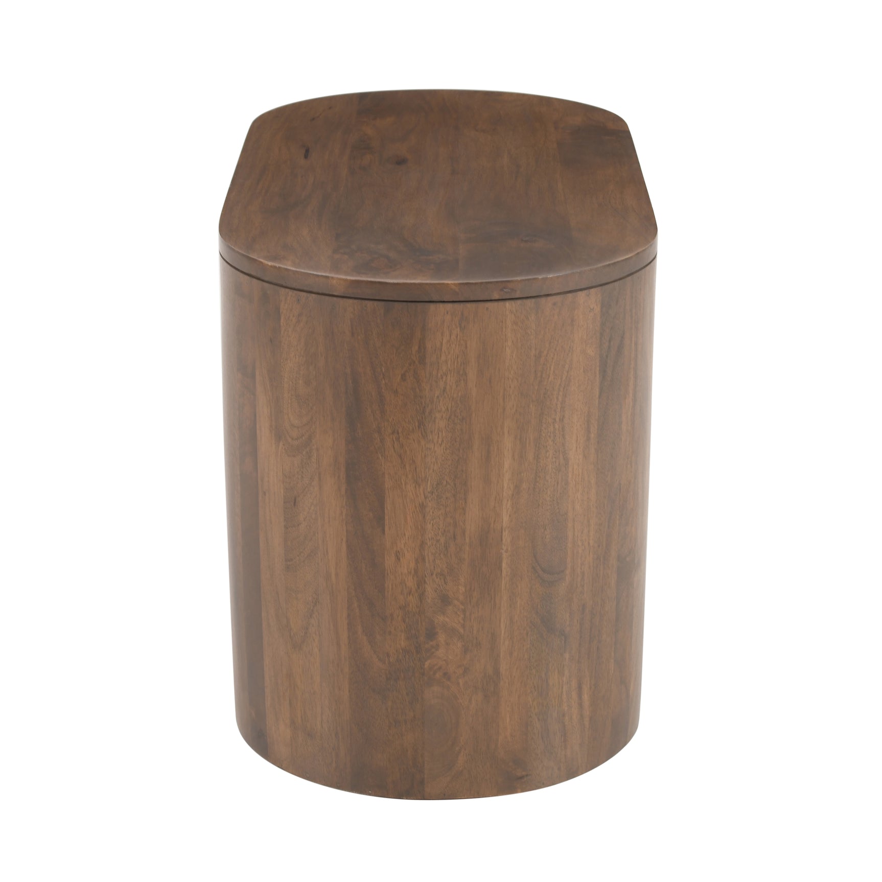 Luna Umber Brown End Table - Ornate Home