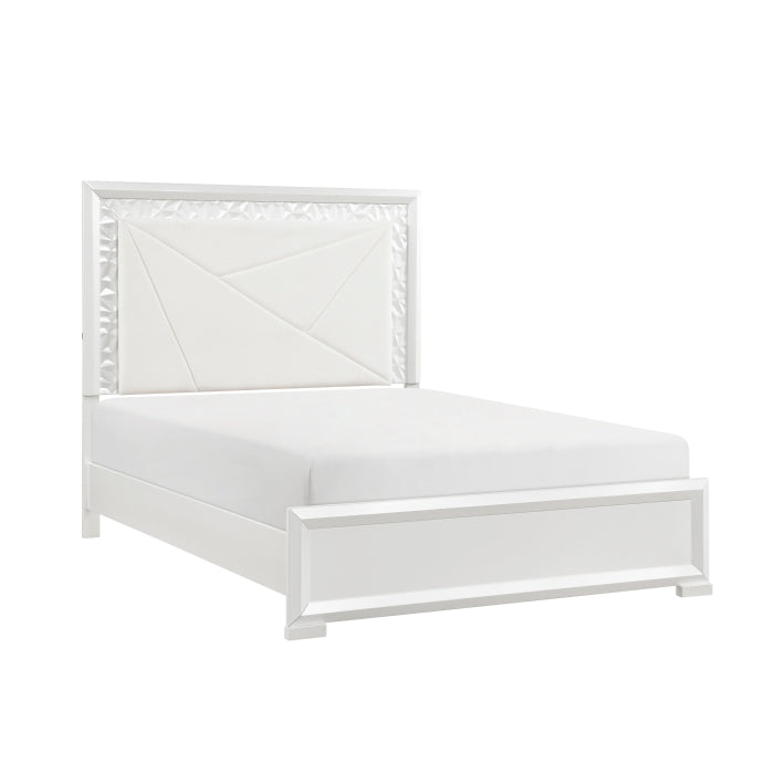 Luna White 5pc Bedroom Set