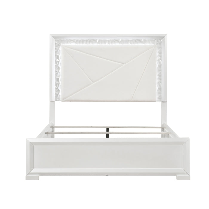 Luna White 5pc Bedroom Set
