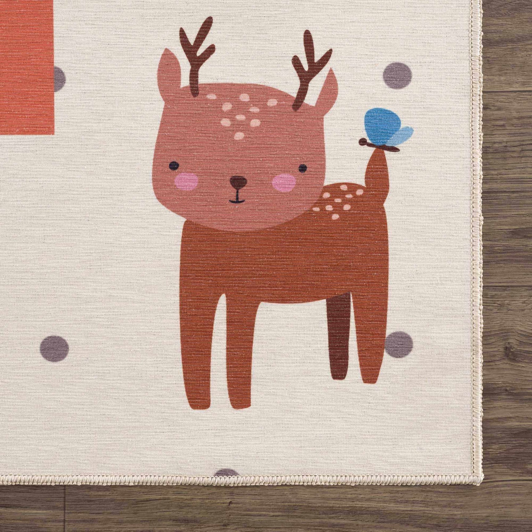 Lundy Kids Hopscotch Colorful Washable Area Rug - Clearance - Ornate Home
