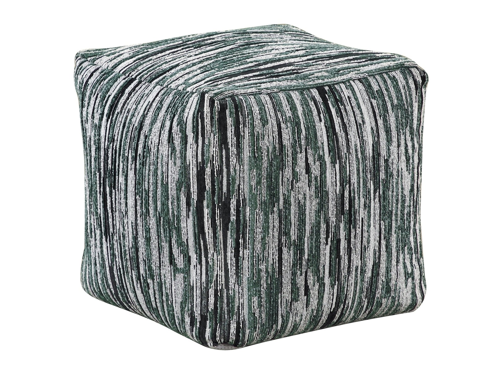 Lundy Multi-color Pouf - Ornate Home