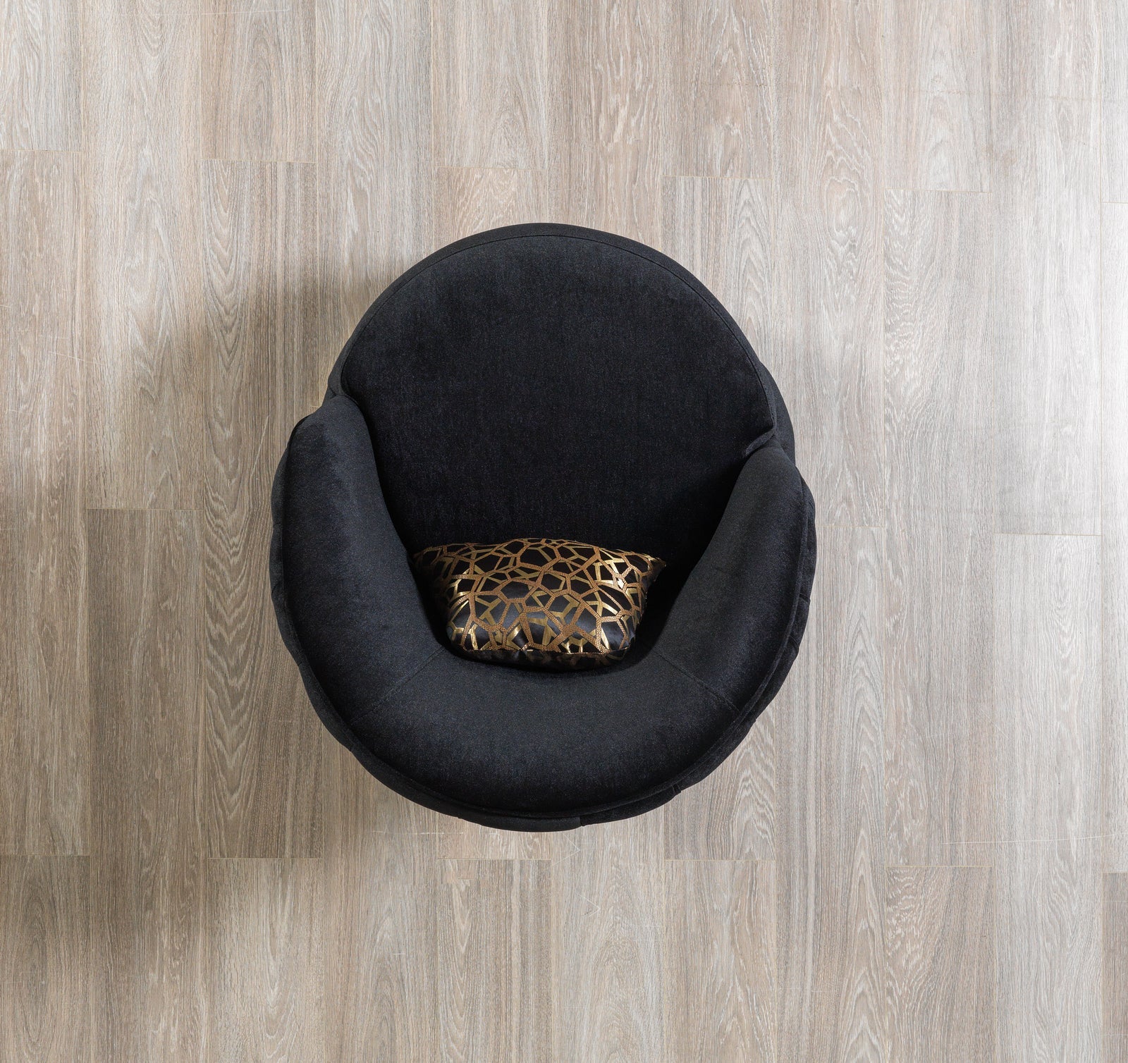 Lupino Black Velvet Chair - Ornate Home