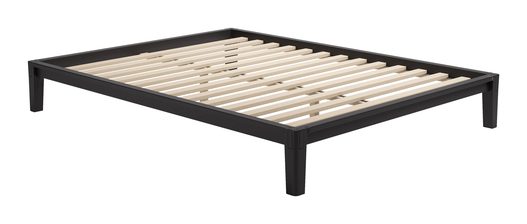 Luum Black Queen Platform Bed Frame - Ornate Home