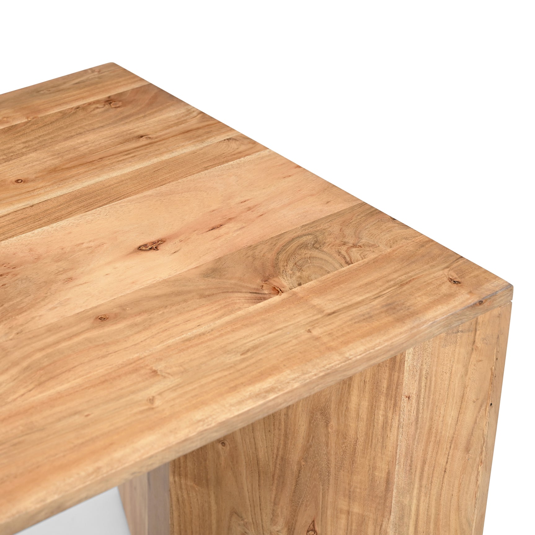 Lux Natural End Table - Ornate Home