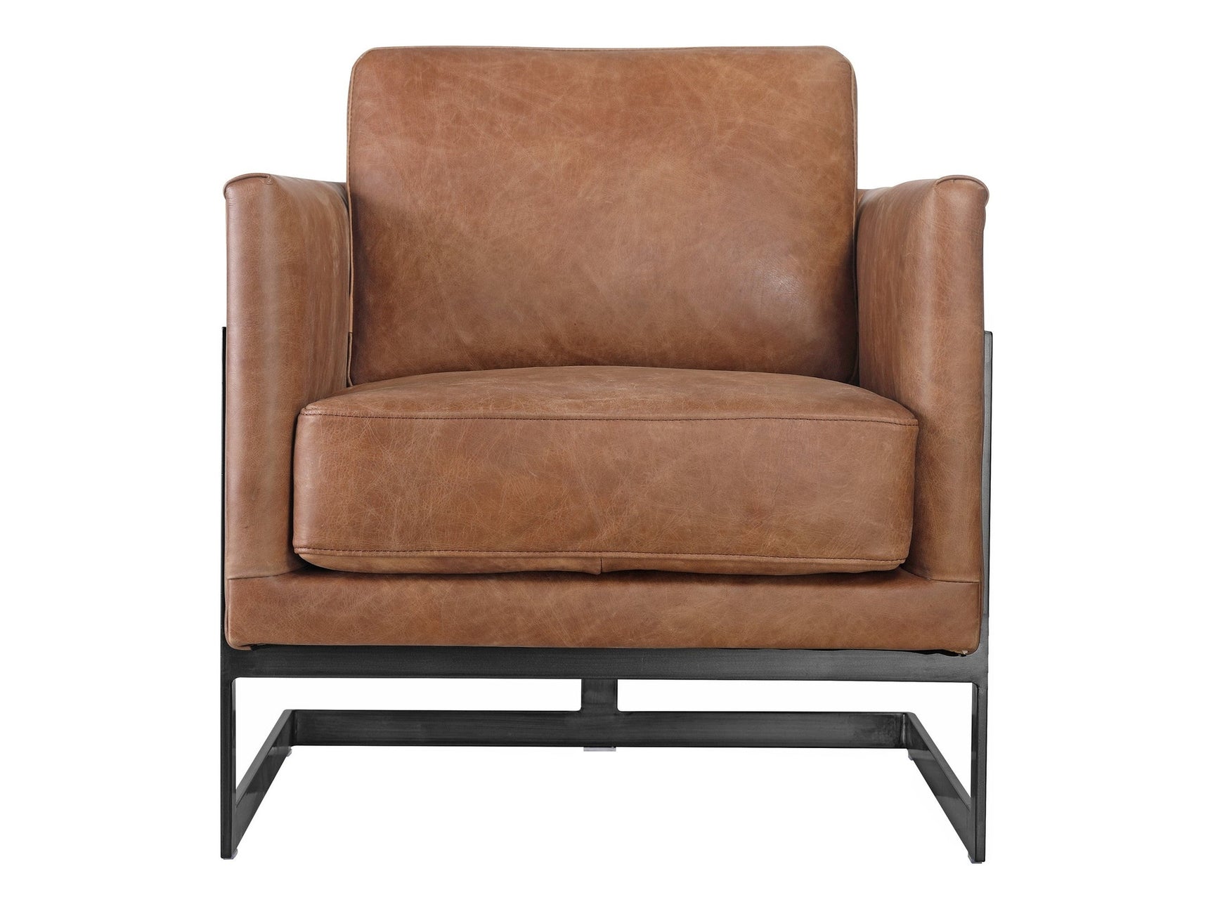 Luxley Brown Club Chair - Ornate Home