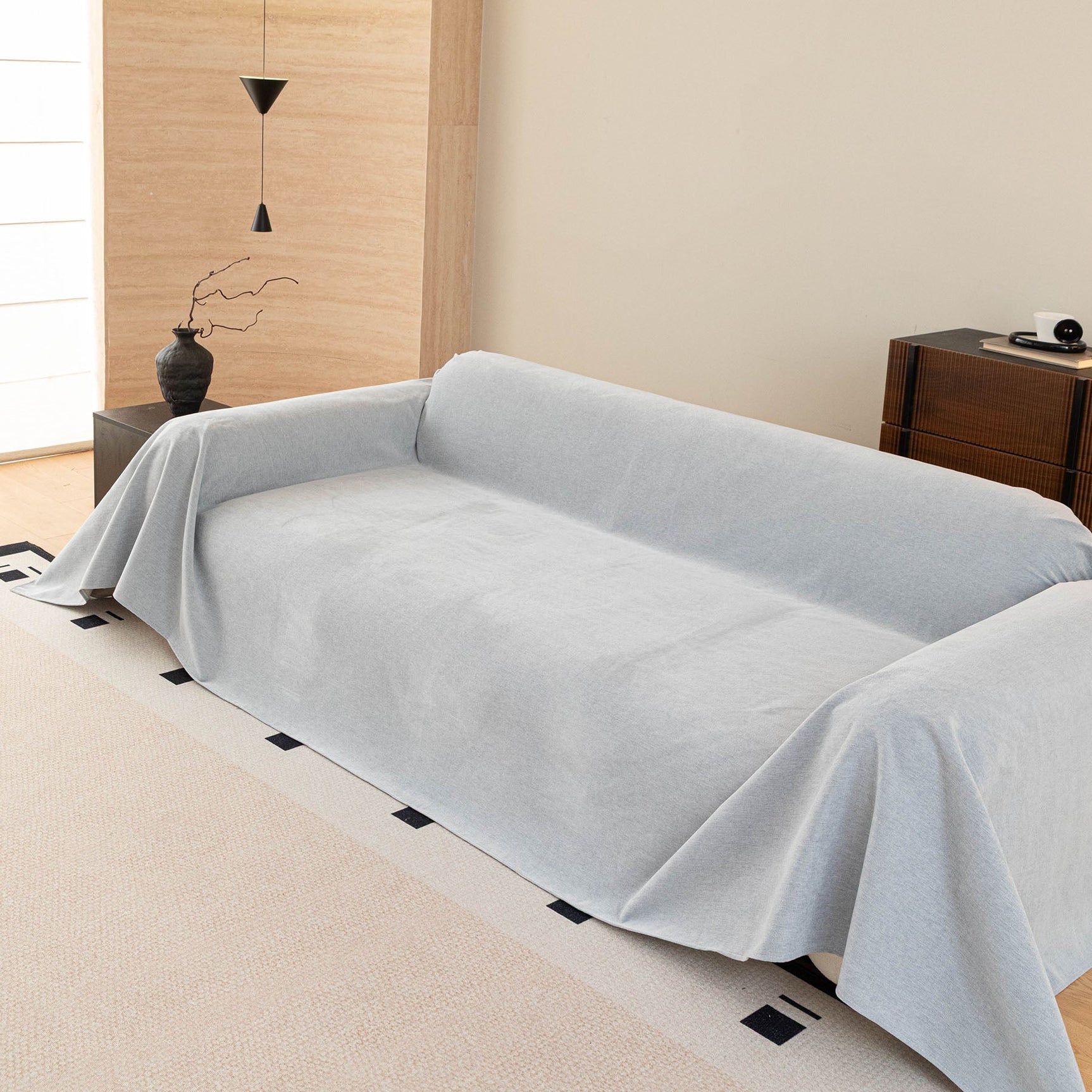 Luxury Pet Friendly Couch Cover, Non-Slip Furniture Protector Blanket for Pets, Kids - Ornate Home