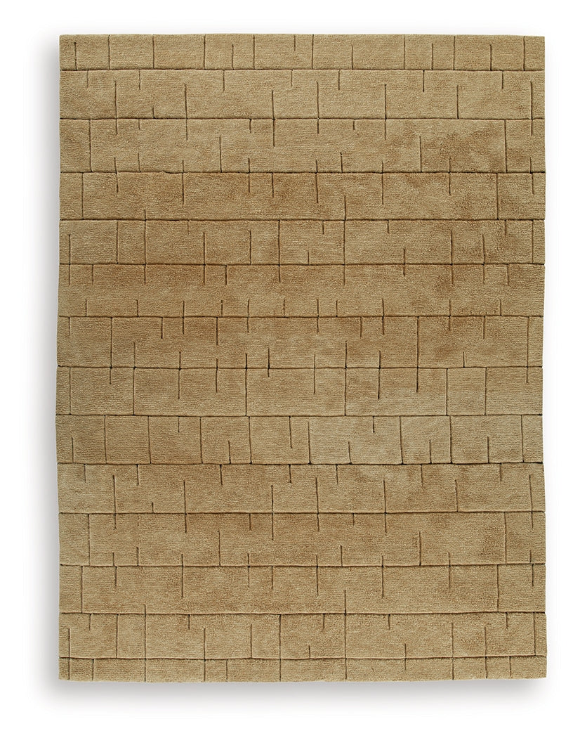 Luzmont Golden Brown Extra Large Rug (Online Special Price) - Ornate Home