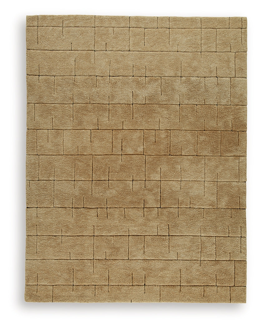 Luzmont Golden Brown Large Rug (Online Special Price) - Ornate Home