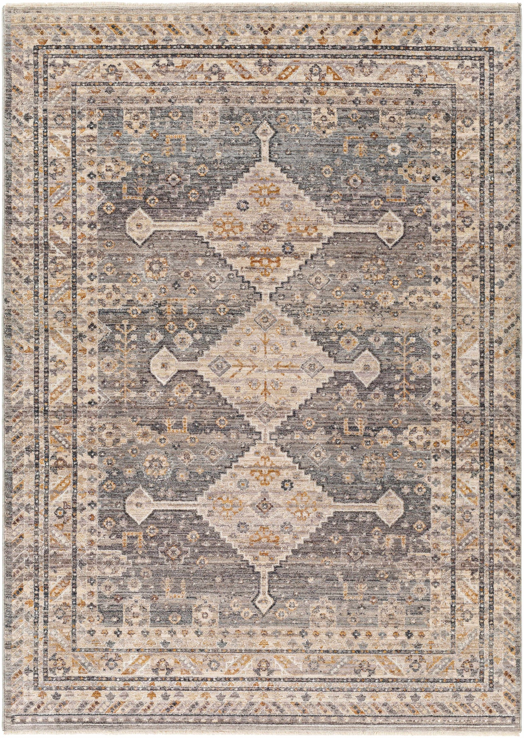Lyam Luxe Rug with Fringes - Ornate Home