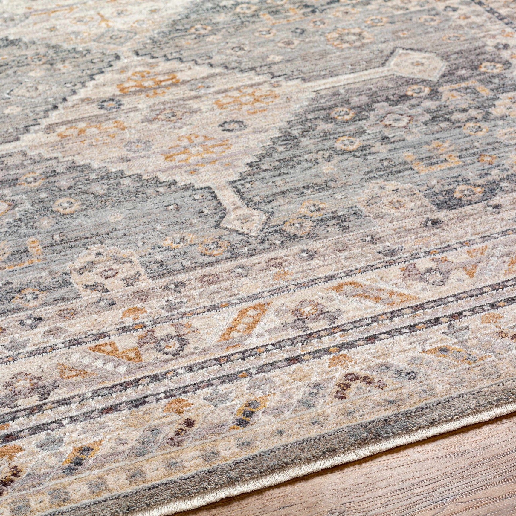 Lyam Luxe Rug with Fringes - Ornate Home