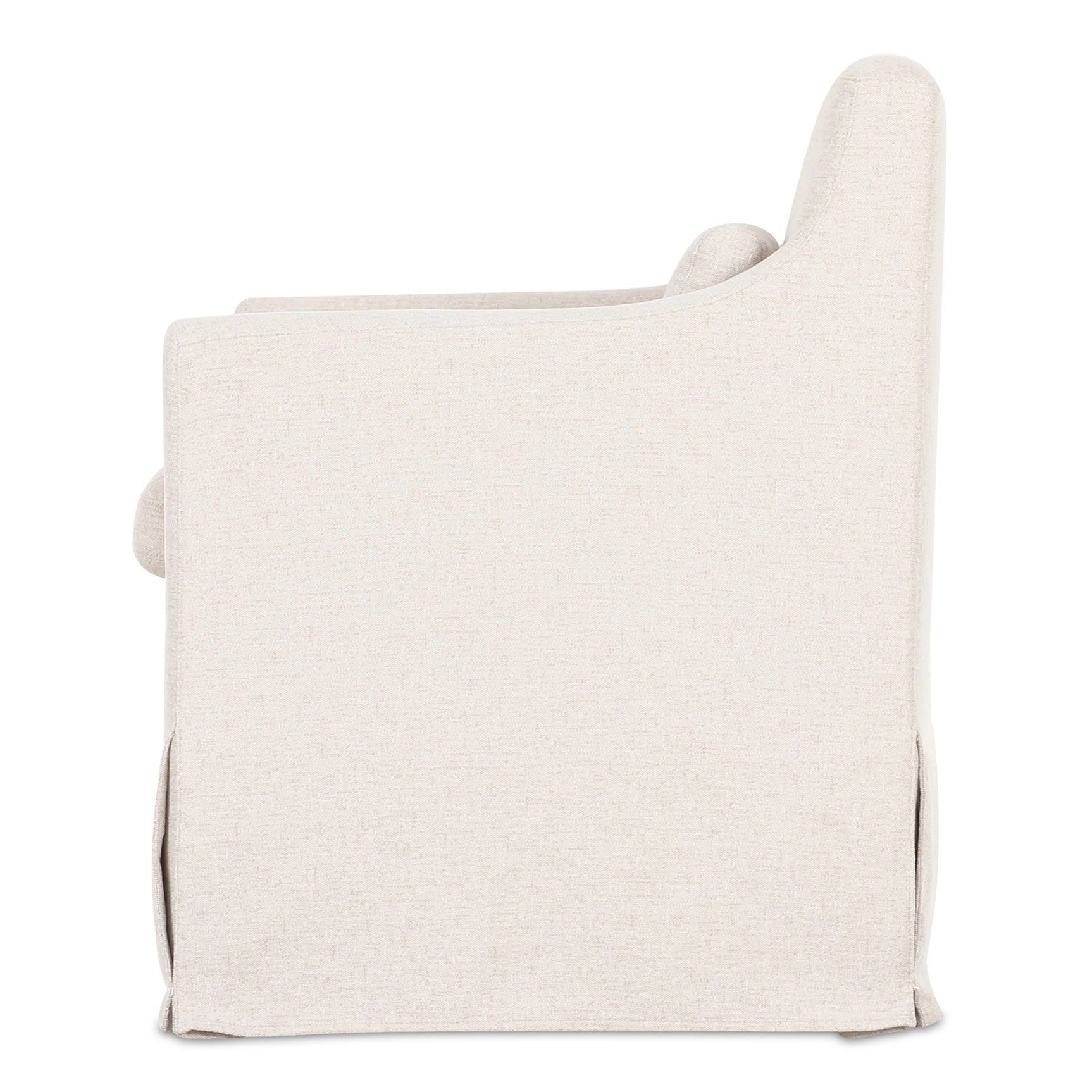 Lydia Beige Slipcover Dining Chair - Ornate Home