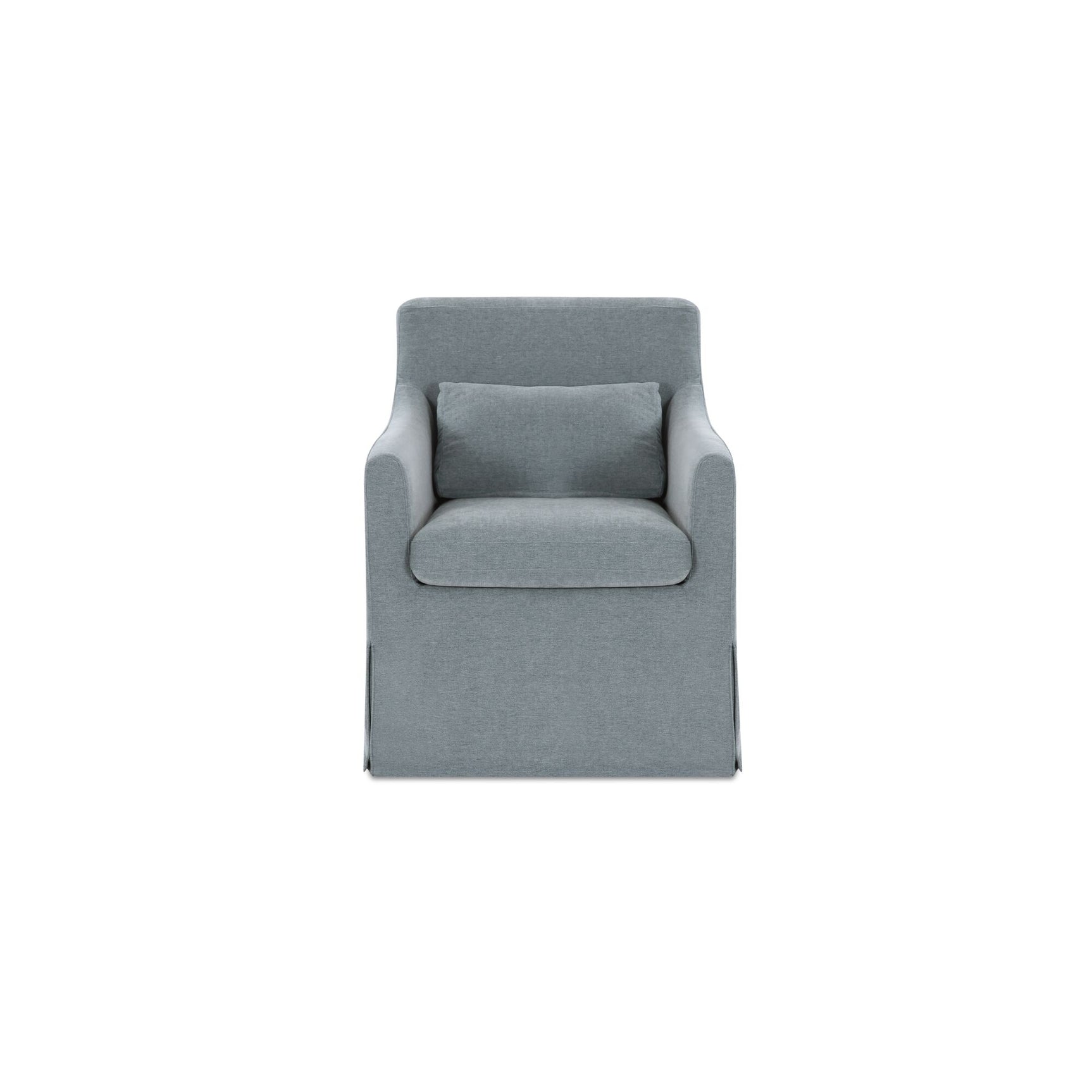 Lydia Blue Slipcover Dining Chair - Ornate Home