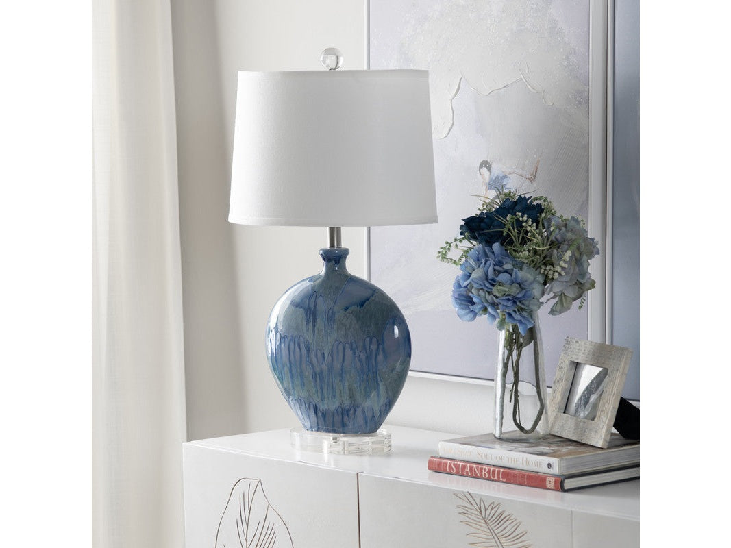 Lyle Blue Table Lamp - Ornate Home
