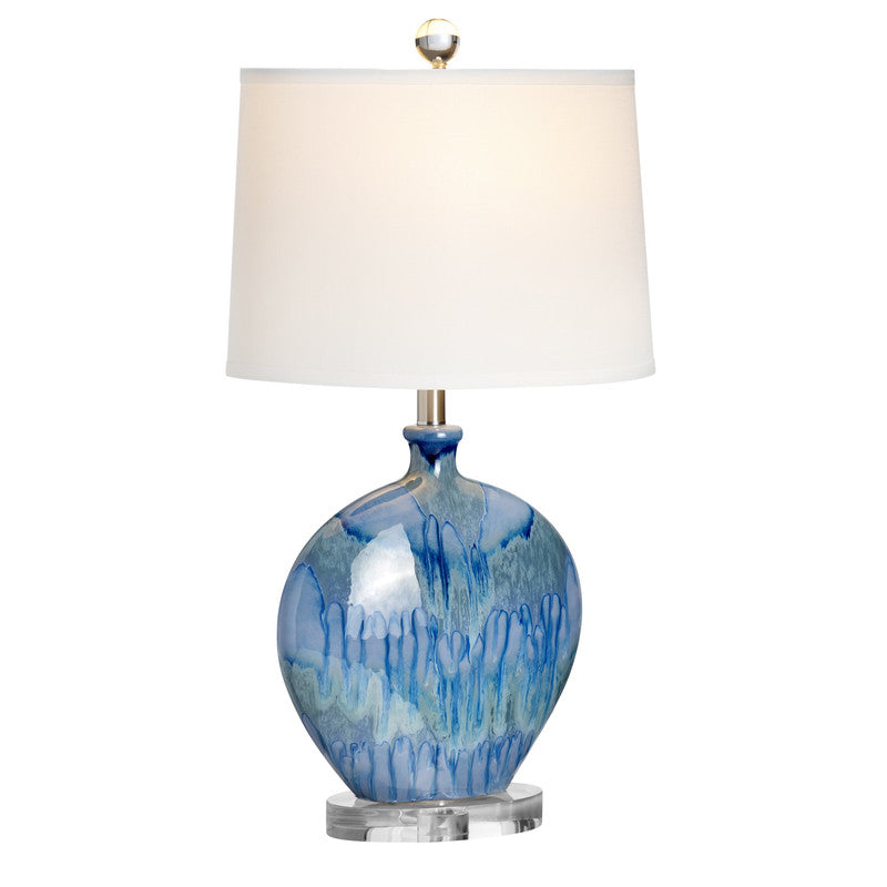 Lyle Blue Table Lamp (Set of 2) - Ornate Home