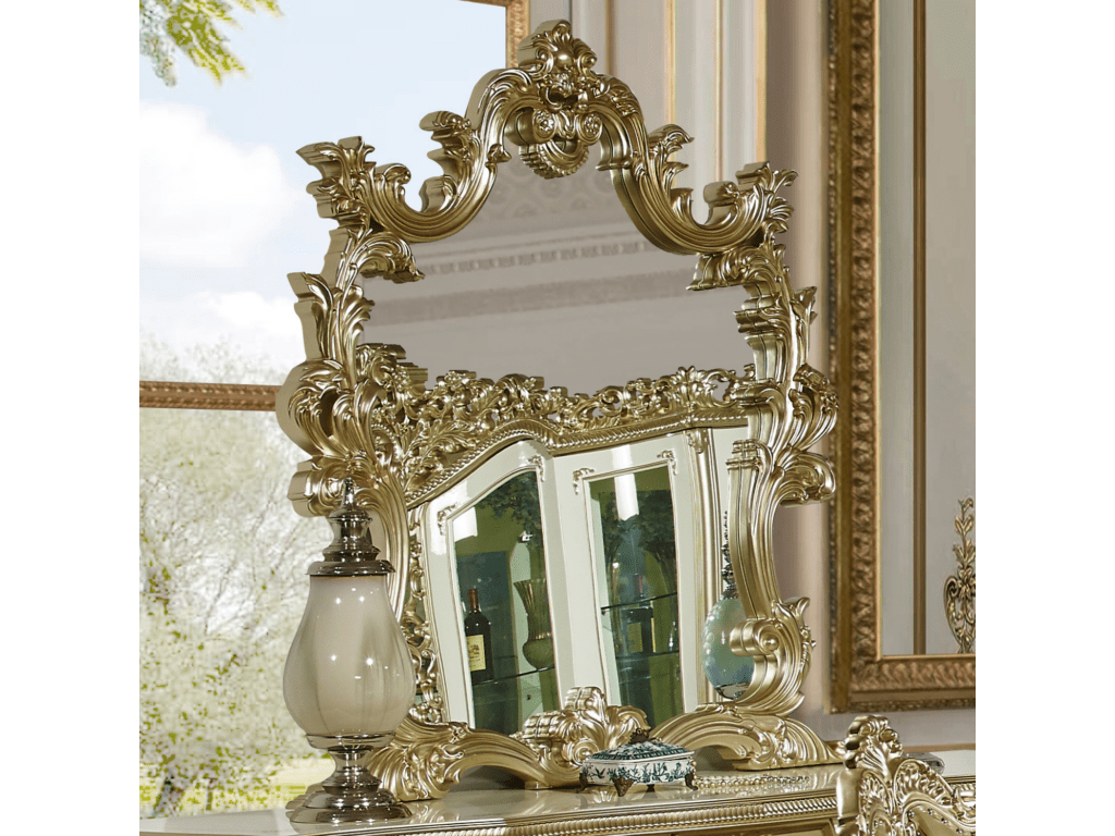 Lymington Gold Mirror / HD-1812 - Ornate Home