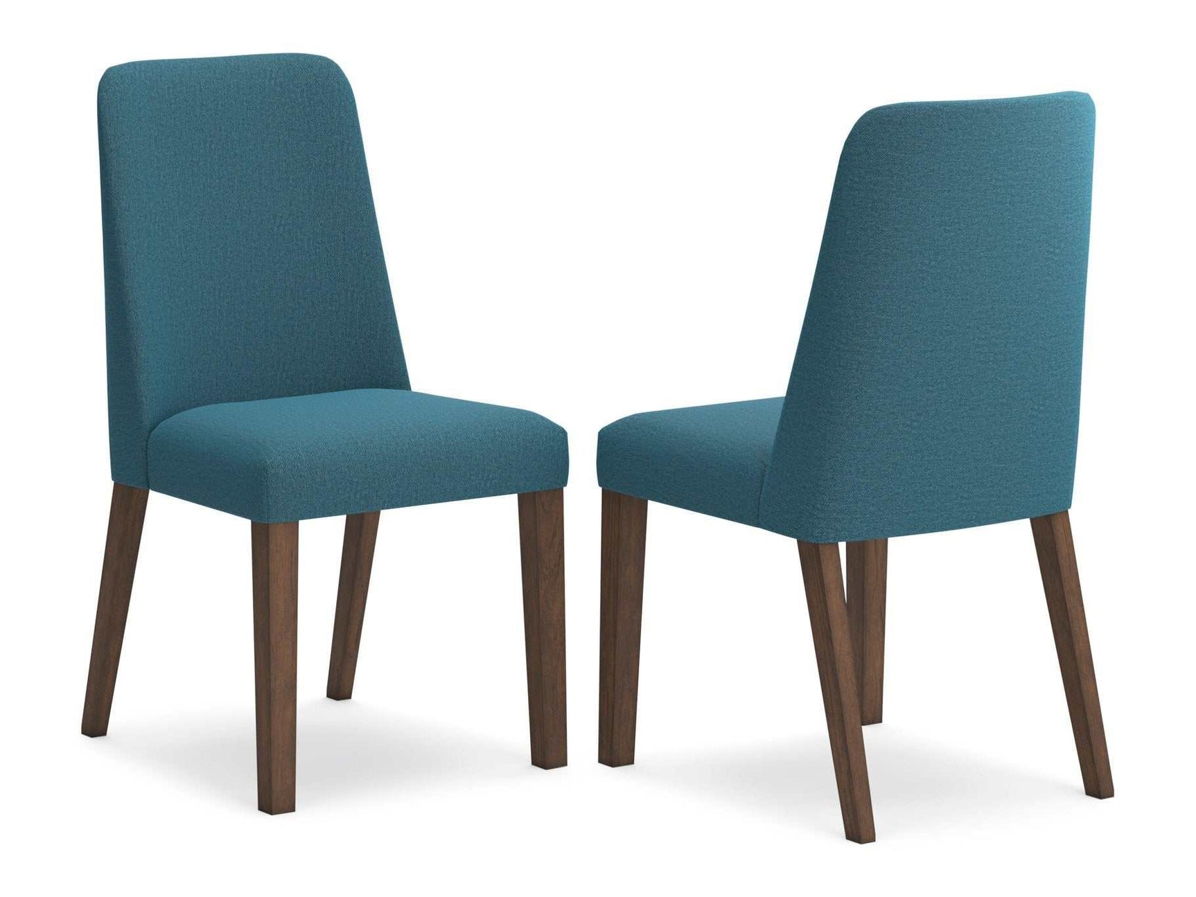 Lyncott Blue & Brown Dining Chair (Set of 2) (Online Special Price) - Ornate Home